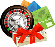 Credit card roulette bonus