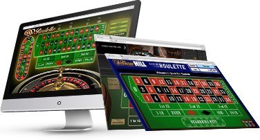 Roulette computer screen
