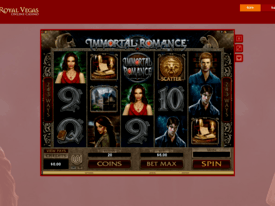 Royal Vegas Screenshot