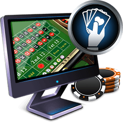 Roulette computer screen