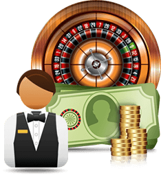 Roulette support person
