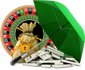 Roulette umbrella