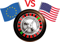 Euro vs US roulette